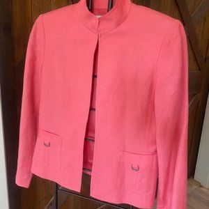 Tahari Linen blazer